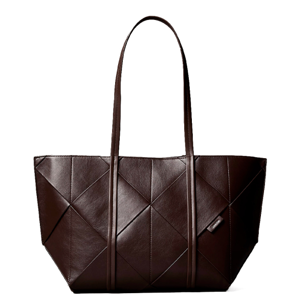 Calvin Klein Sac fourre-tout tiss - U Brun- Ref 153 €